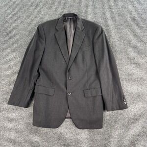 Brooks Brothers Suit Jacket 40 R Gray Wool Madison Luxury Estrato Trabaldo Italy